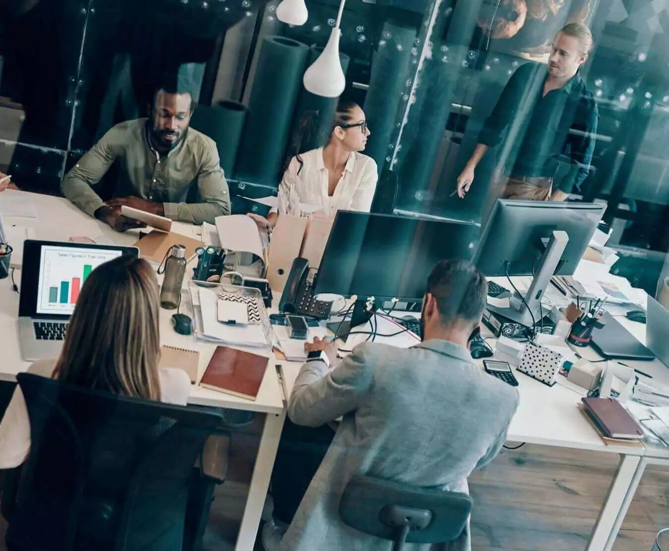 team in office (1) administrative professionals