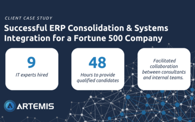 Successful ERP Consolidation & Systems Integration for a Fortune 500 Company