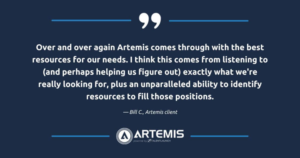 Artemis IT services and consulting understands your technical environment